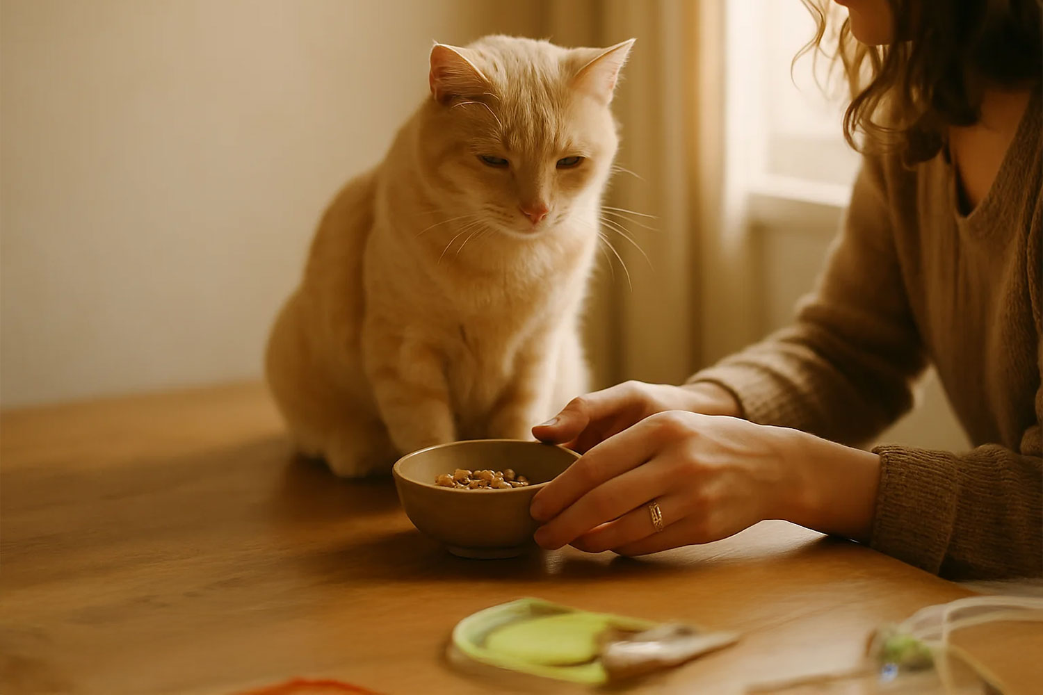 愛猫と想いを刻む指輪