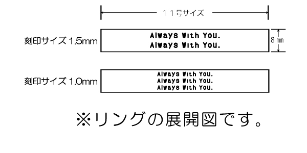 手打刻印小文字