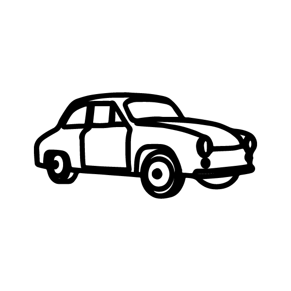 くるま（左）