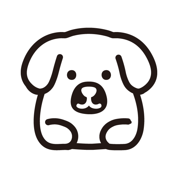 いぬ（香箱座り）