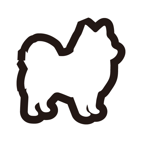 ポメラニアン（左）