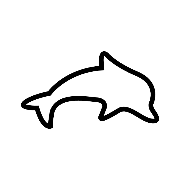 いるか（左）